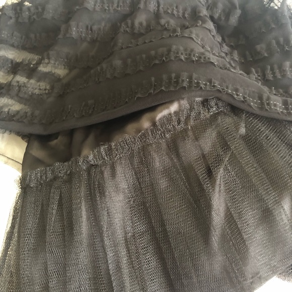 NWT White By Charcoal ‘Pretty Little Playdress’ Black Tulle Layered Party - Picture 7 of 12